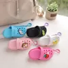 Colorful croc-shaped keychain fashion and creative pendant, suitable for both men and women details Picture